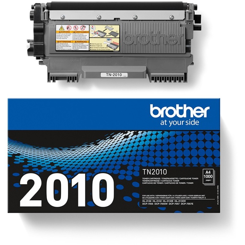 Buy Brother Toner - TN-2010 - Black up to 1,000 pages per ISO 19752 in Cyprus, Nicosia, Limassol, Larnaka, Pafos