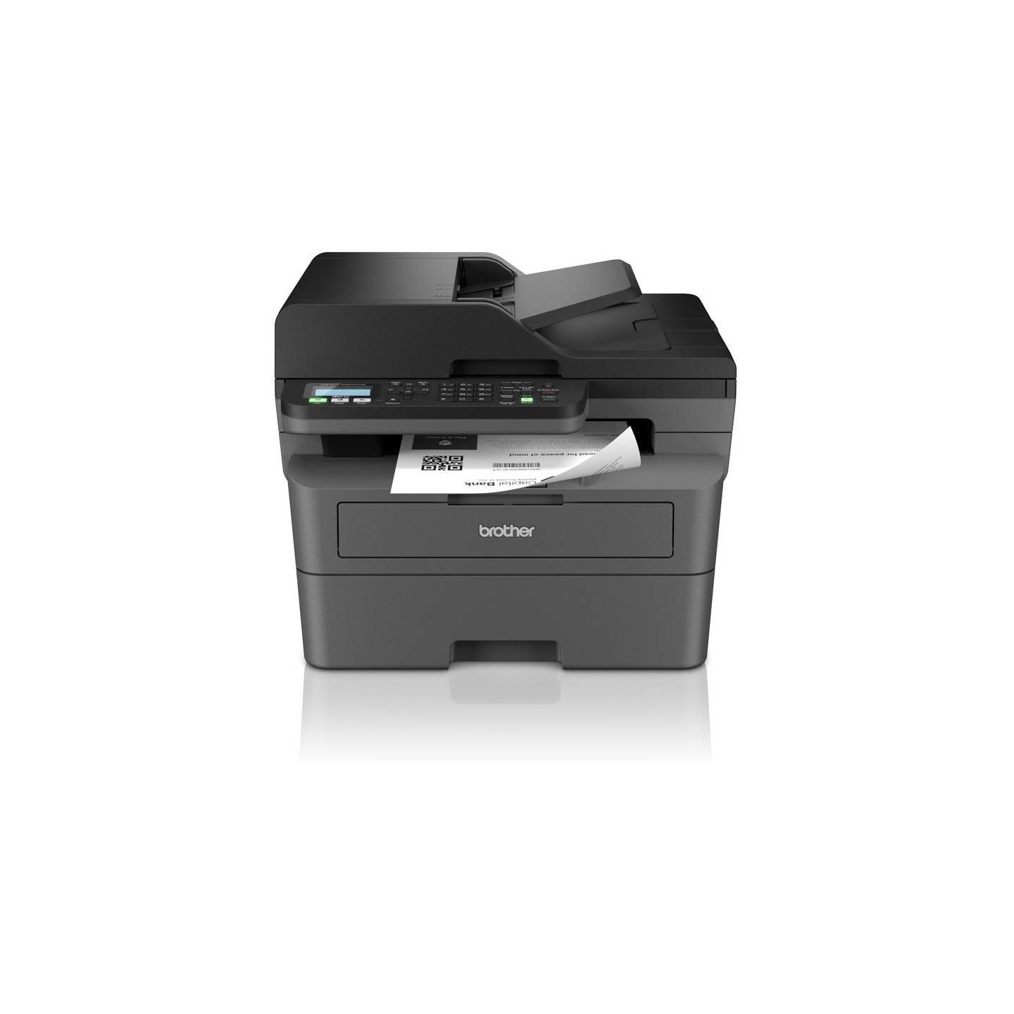 Brother S Wireless Laser Multifunction Device 4-in-1 A4 LAN Wi-Fi ADF Duplex - MFC-L2800DW - Laser