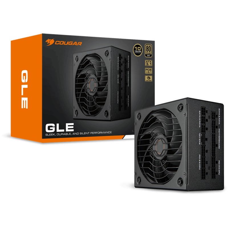 Buy COUGAR Power Supply - GLE 1000W - ATX3.1, 80 Plus Gold in Cyprus, Nicosia, Limassol, Larnaka, Pafos