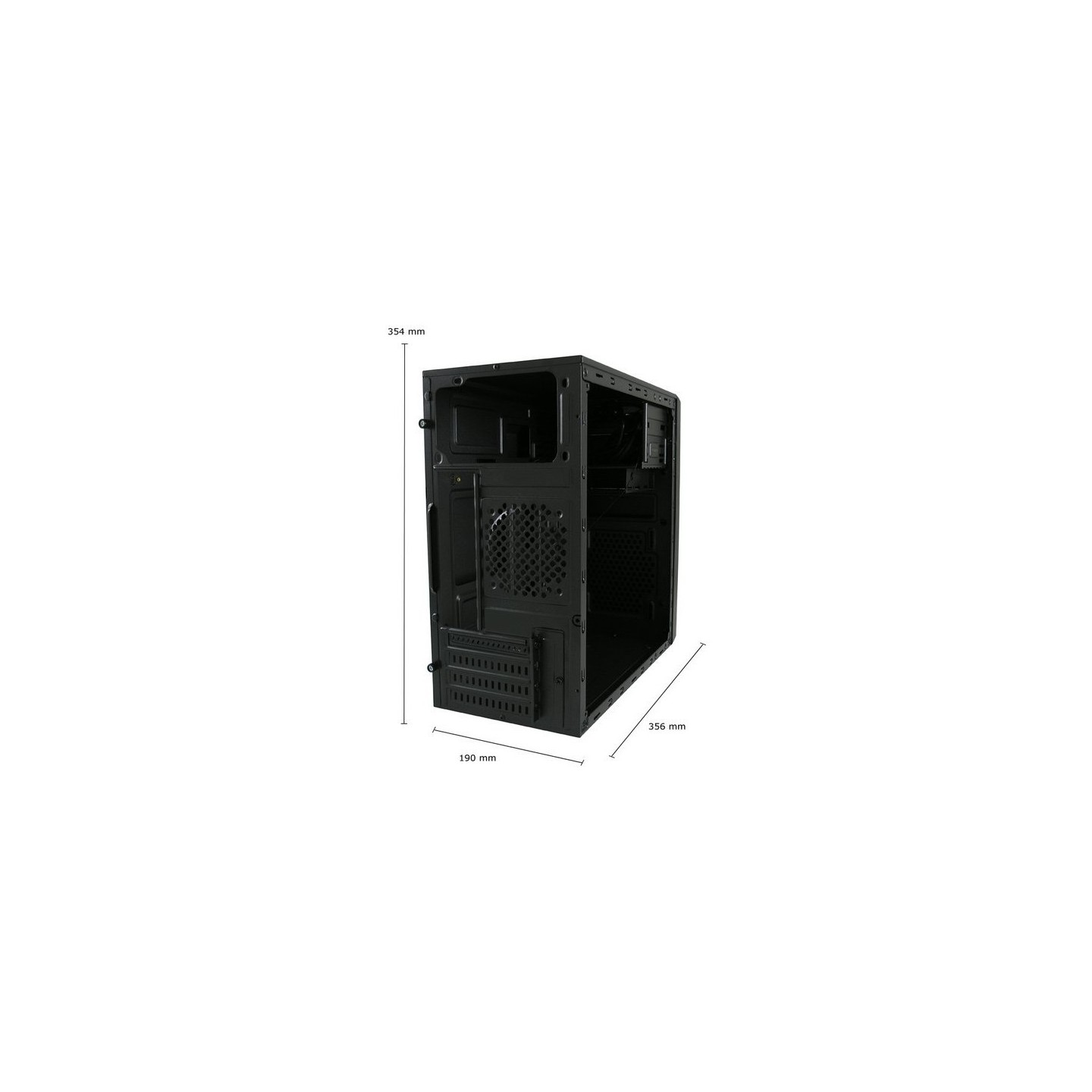 LC-Power 2014MB LC-2014MB-ON Micro ATX Mini-ITX Case Black (Boxed) — Buy in Cyprus with Fast Delivery