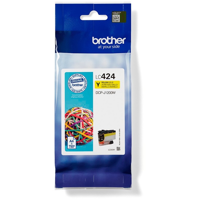 Buy Brother - LC-424Y - Yellow in Cyprus, Nicosia, Limassol, Larnaka, Pafos
