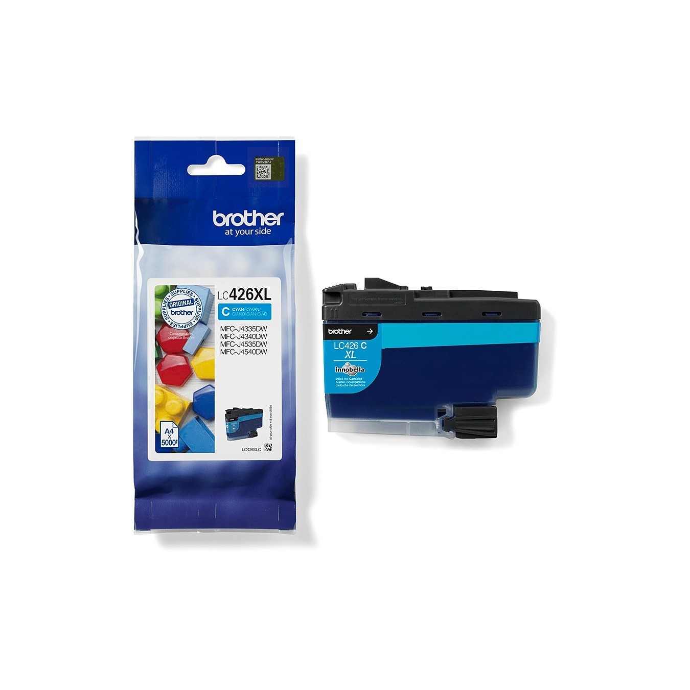 Brother Ink - LC-426XLC - Cyan, up to 5,000 pages, ISO/IEC 24711 — Buy in Cyprus with Fast Delivery