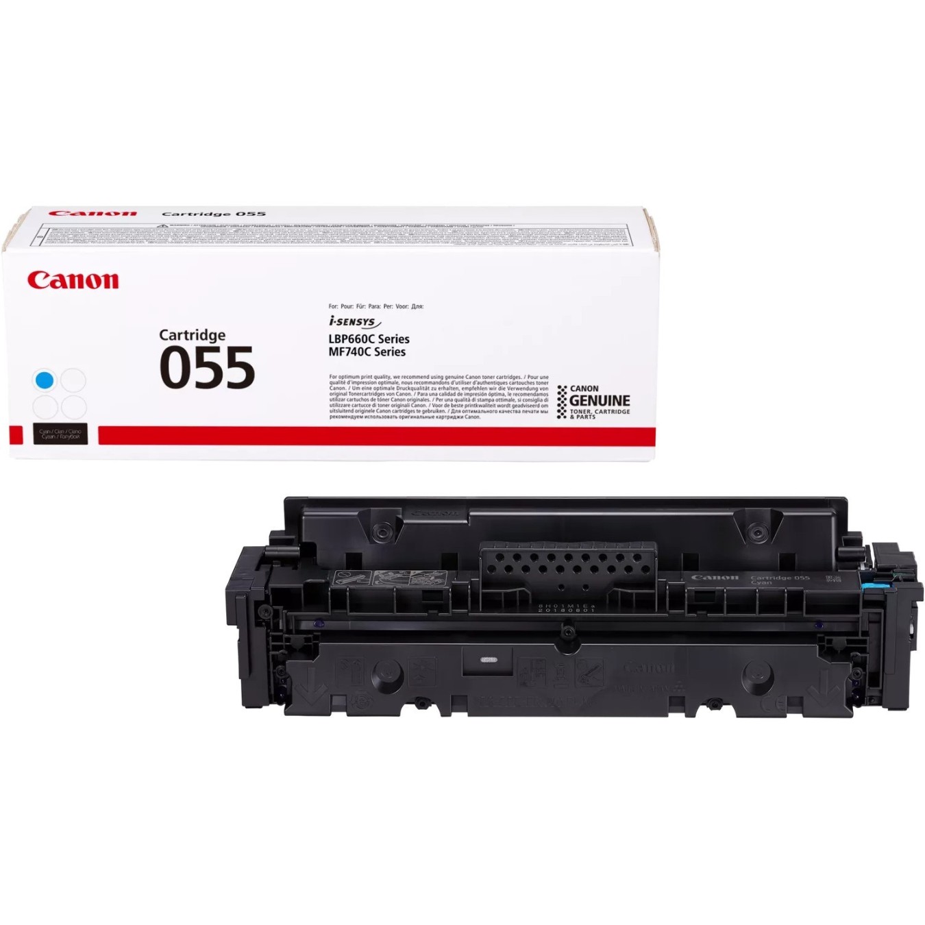 Canon Toner - 3015C002 - 055 C Cyan — Buy in Cyprus with Fast Delivery