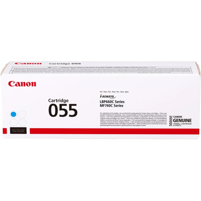 Buy Canon Toner - 3015C002 - 055 C Cyan in Cyprus, Nicosia, Limassol, Larnaka, Pafos