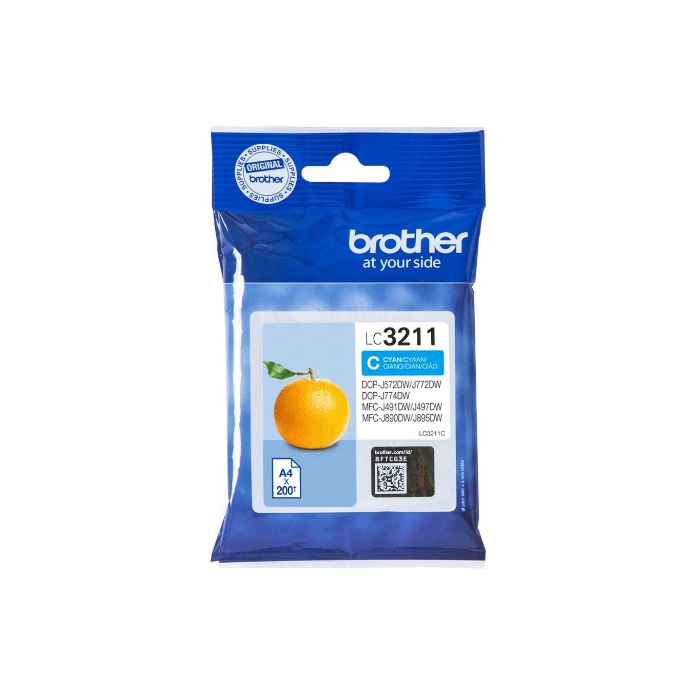 Brother - LC3211C - Cyan — Buy in Cyprus with Fast Delivery
