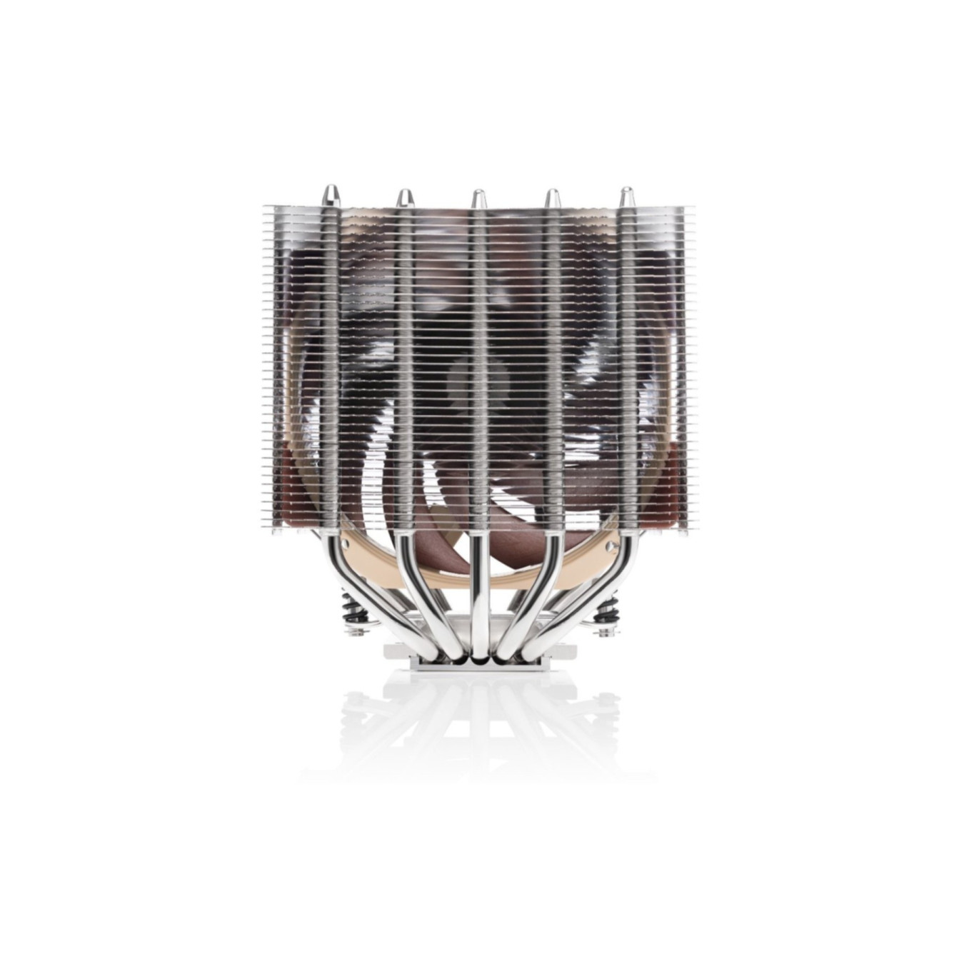 Noctua NH-D12L chromax.black - Low-Height Dual-Tower 120mm CPU Cooler (Black) — Buy in Cyprus with Fast Delivery
