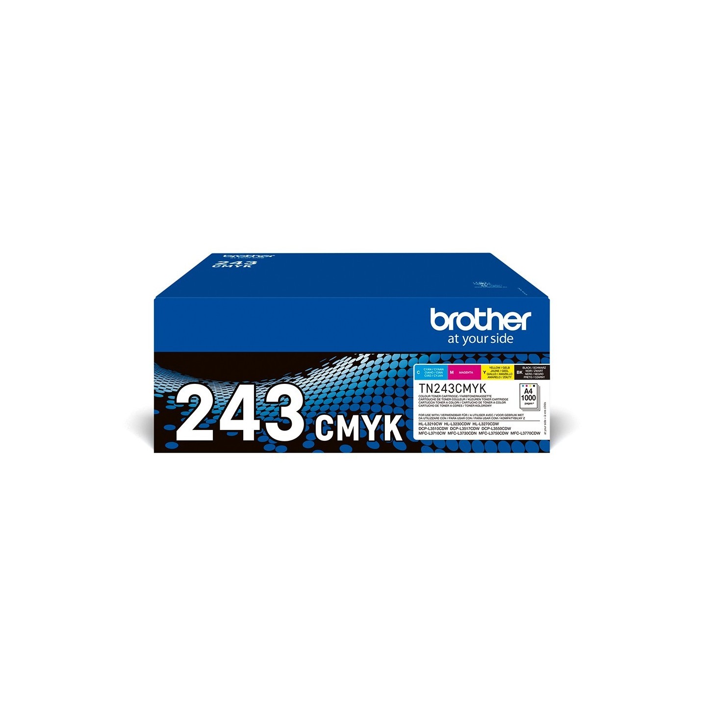 Brother Toner - TN-243CMYK - Value Pack (BK C M Y) — Buy in Cyprus with Fast Delivery