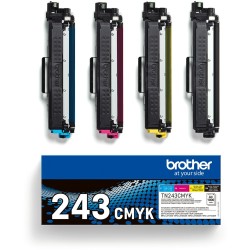 Buy Brother Toner - TN-243CMYK - Value Pack (BK C M Y) in Cyprus, Nicosia, Limassol, Larnaka, Pafos