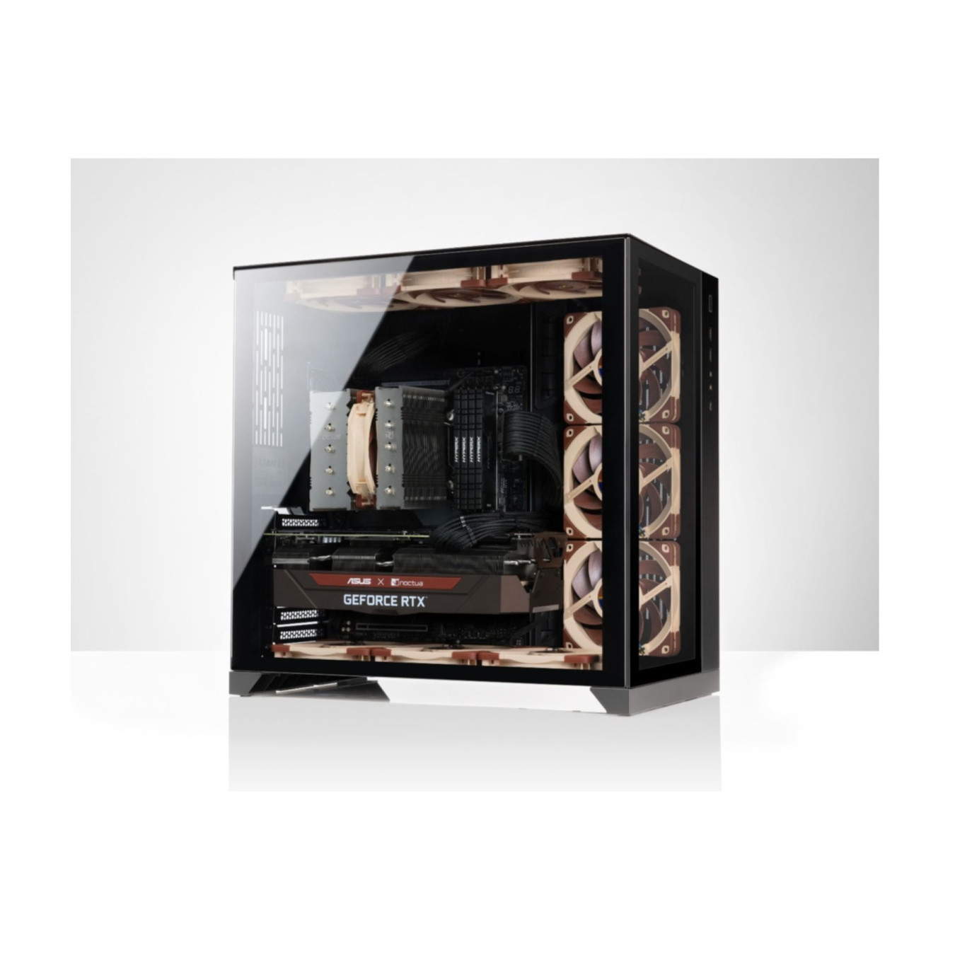 Noctua NH-D12L chromax.black - Low-Height Dual-Tower 120mm CPU Cooler (Black) — Buy in Cyprus with Fast Delivery