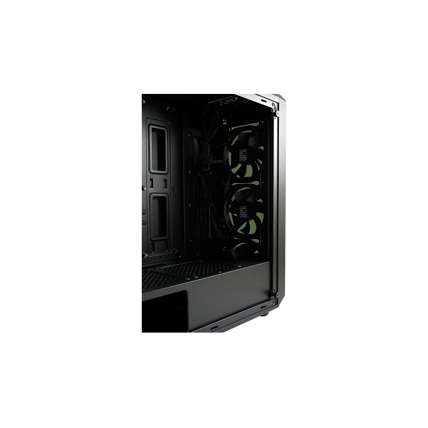LC-Power 703B Quad-Luxx Midi Tower ATX Gaming Case - 4x RGB Fans (Boxed) — Buy in Cyprus with Fast Delivery