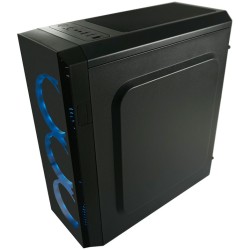 LC-Power 703B Quad-Luxx Midi Tower ATX Gaming Case - 4x RGB Fans (Boxed) — Buy in Cyprus with Fast Delivery