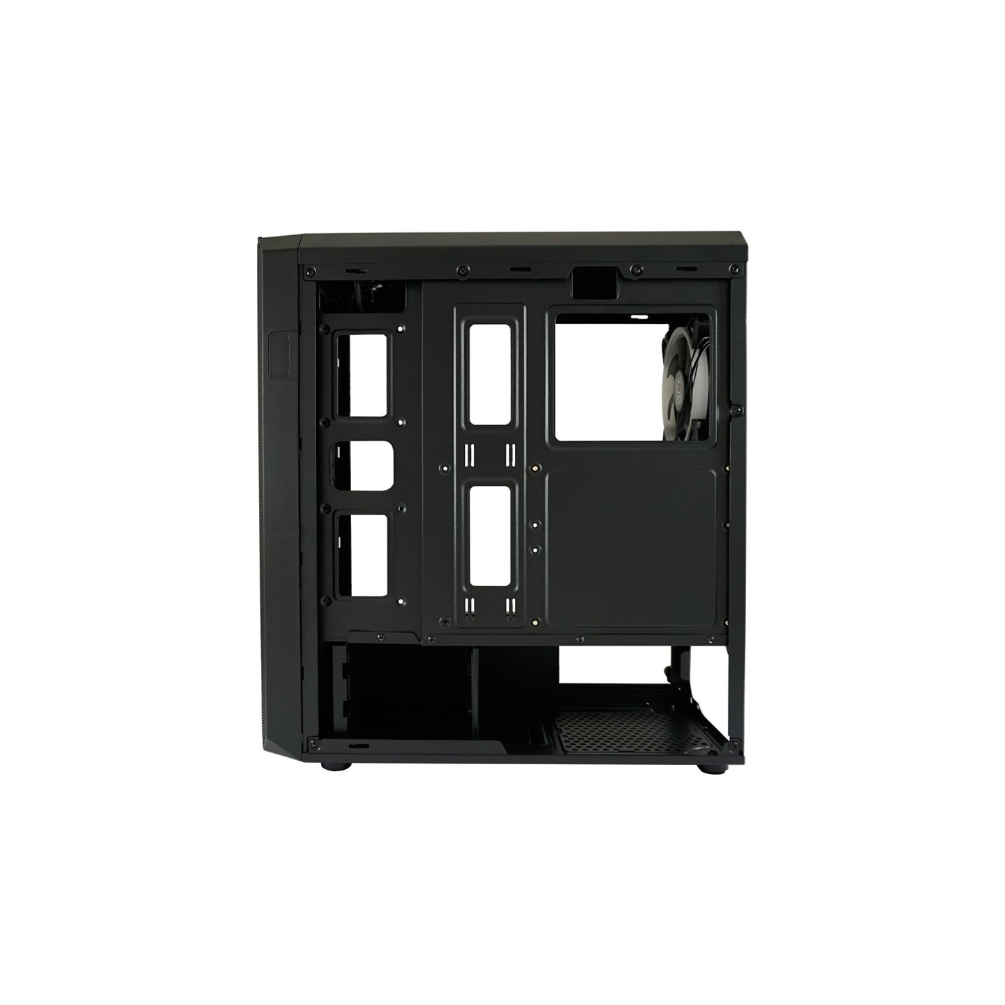 LC-Power 703B Quad-Luxx Midi Tower ATX Gaming Case - 4x RGB Fans (Boxed) — Buy in Cyprus with Fast Delivery