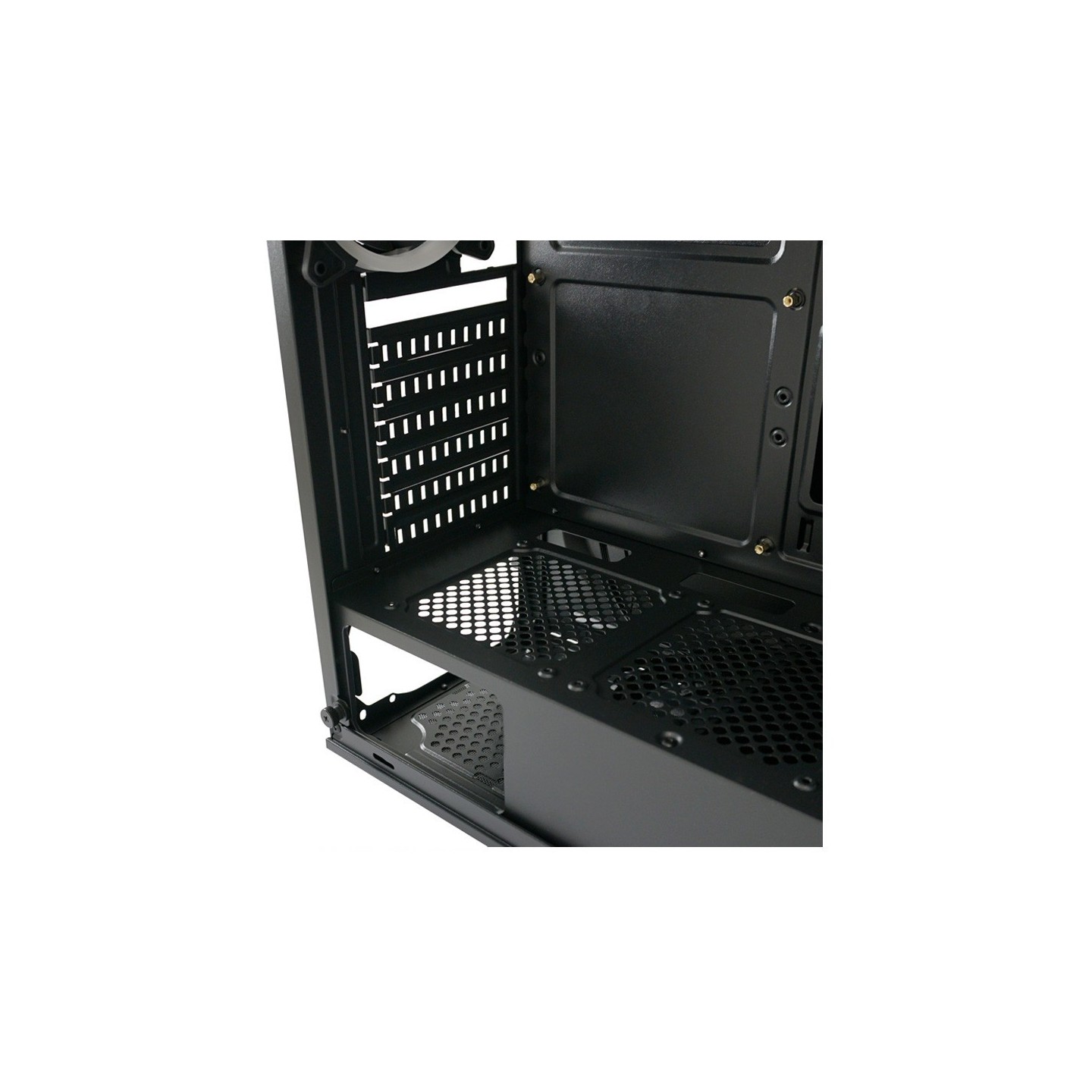 LC-Power 703B Quad-Luxx Midi Tower ATX Gaming Case - 4x RGB Fans (Boxed) — Buy in Cyprus with Fast Delivery