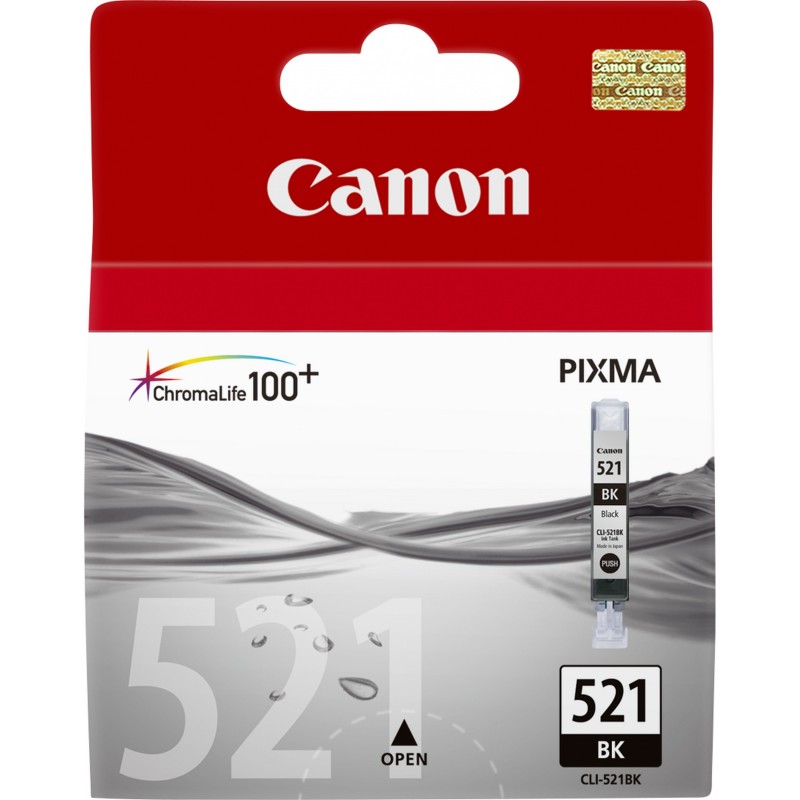 Buy Canon Ink - CLI-521B - Black in Cyprus, Nicosia, Limassol, Larnaka, Pafos