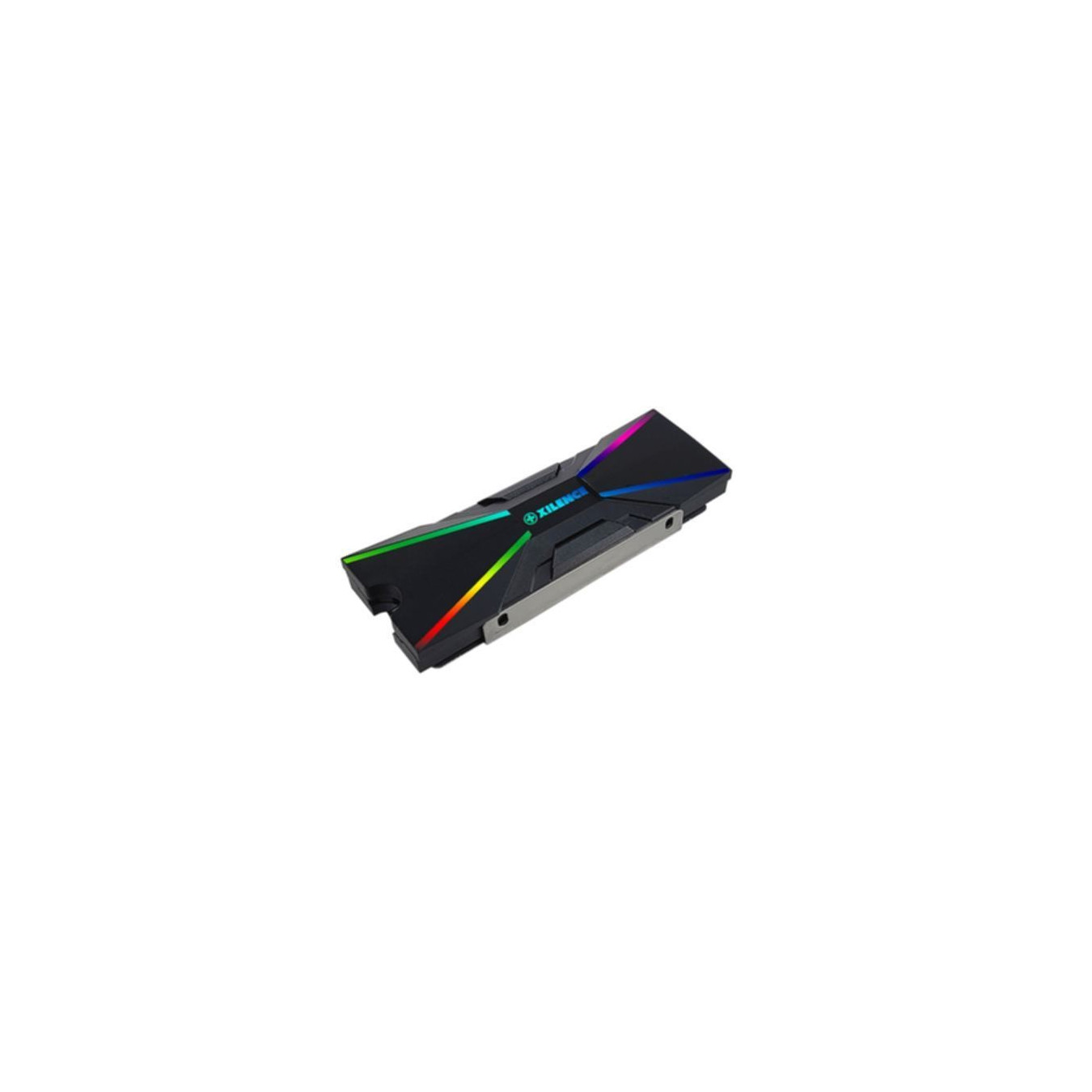 Xilence Cooler XC401 - M2SSD.B.ARGB - Black ARGB M.2 (2280) SSD Cooler with Thermal Pads — Buy in Cyprus with Fast Delivery