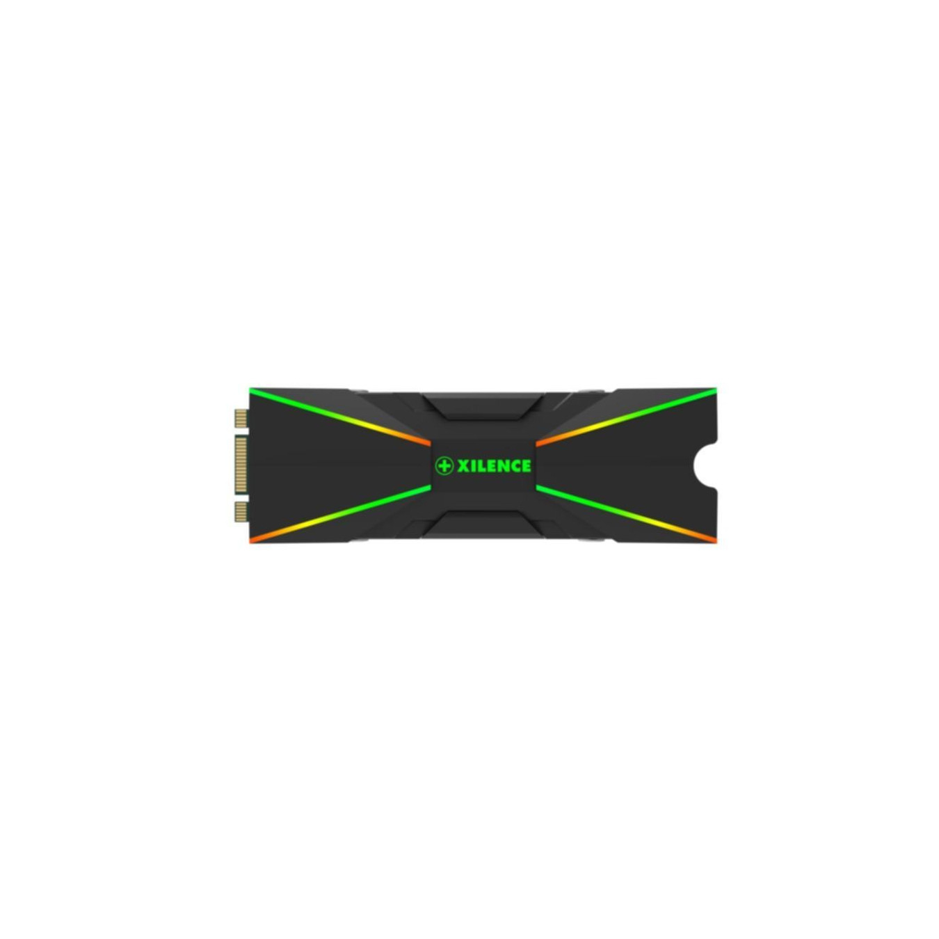 Xilence Cooler XC401 - M2SSD.B.ARGB - Black ARGB M.2 (2280) SSD Cooler with Thermal Pads — Buy in Cyprus with Fast Delivery