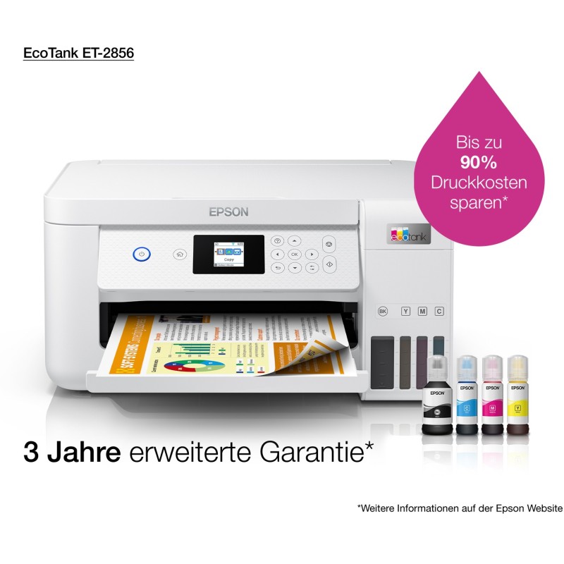 Buy EPSON EcoTank - ET-2856 - A4 in Cyprus, Nicosia, Limassol, Larnaka, Pafos
