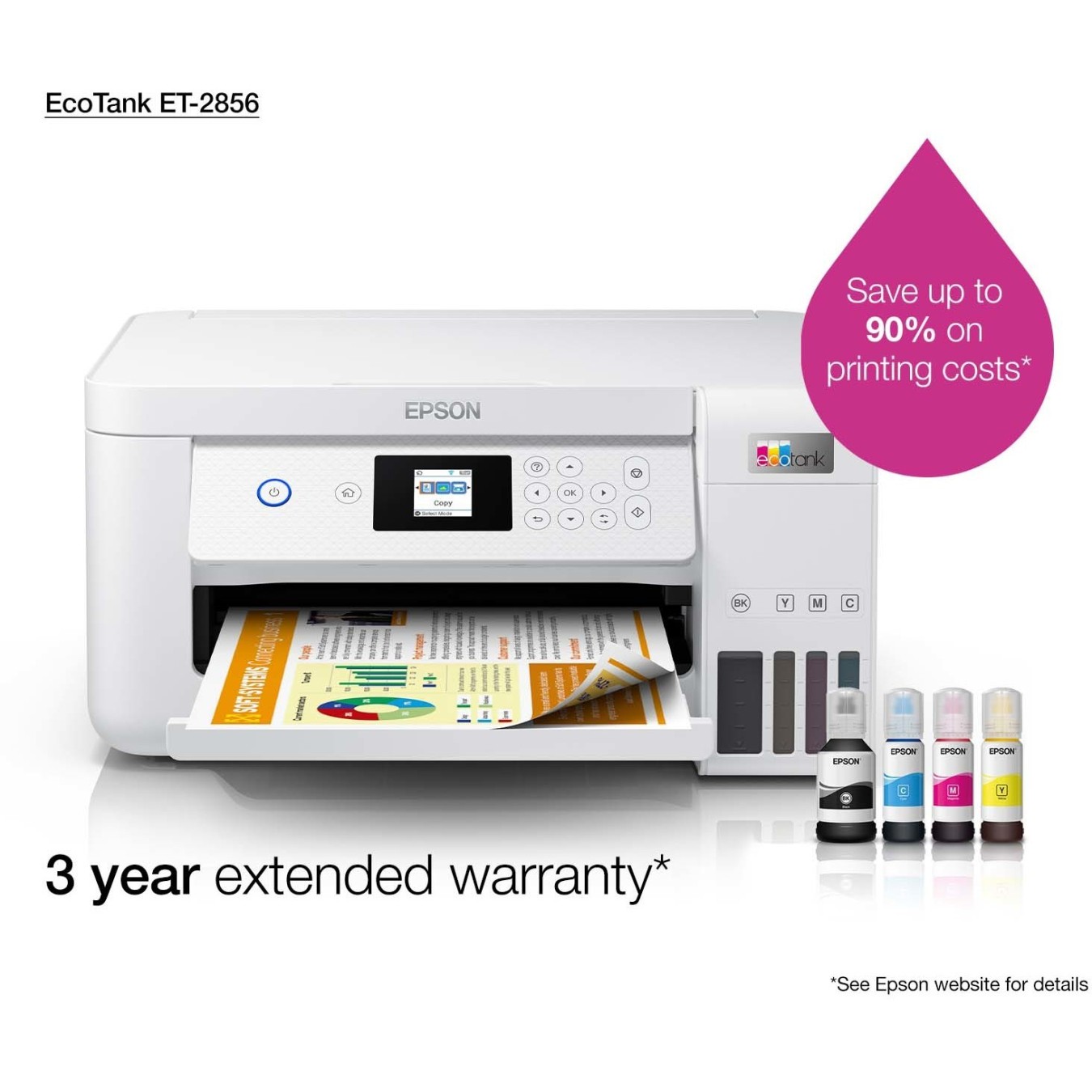 EPSON EcoTank - ET-2856 - A4 — Buy in Cyprus with Fast Delivery
