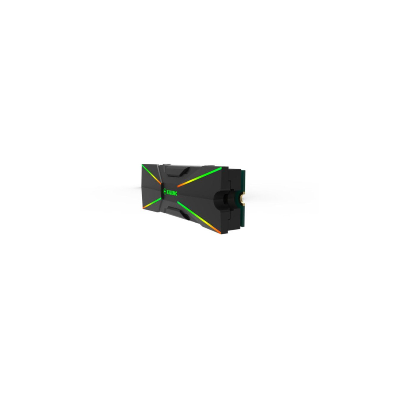 Xilence Cooler XC401 - M2SSD.B.ARGB - Black ARGB M.2 (2280) SSD Cooler with Thermal Pads — Buy in Cyprus with Fast Delivery