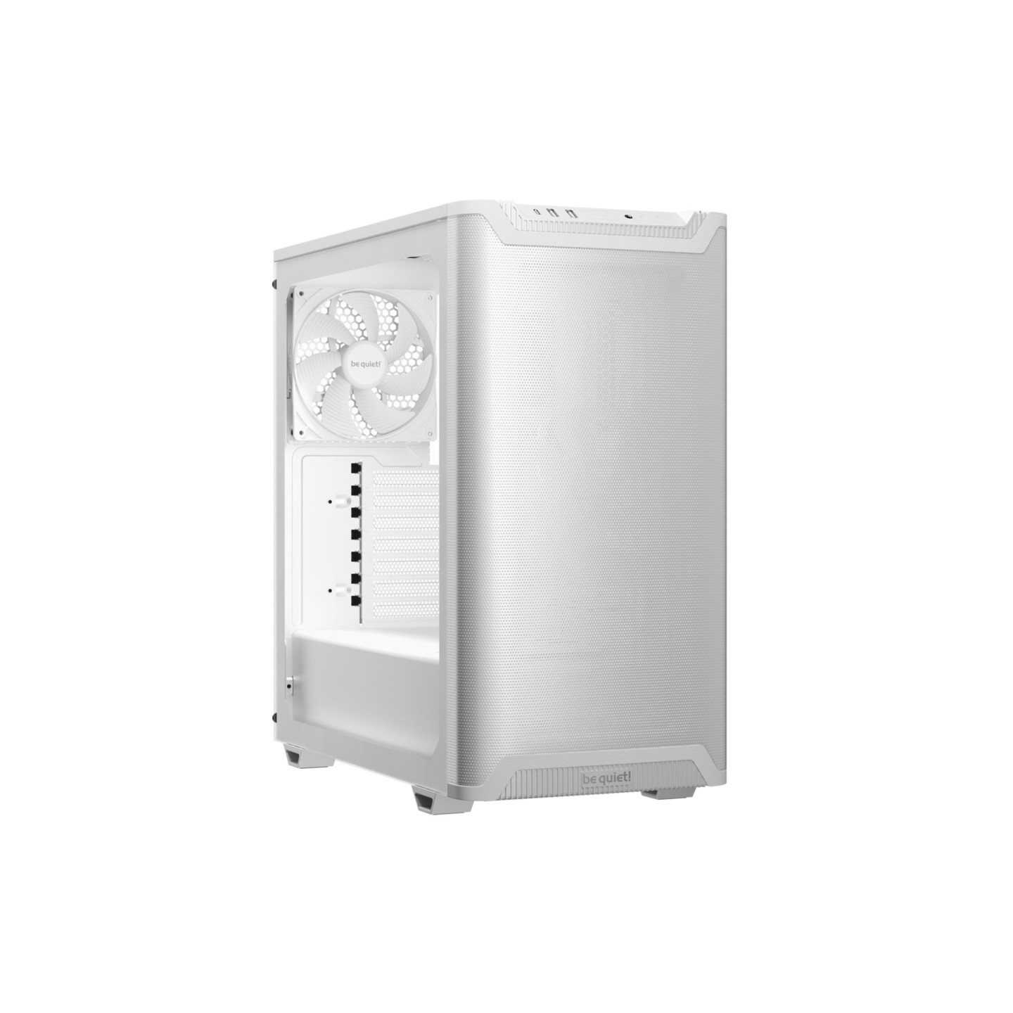 be quiet! Pure Base 501 Airflow Window Mid Tower PC Case White Tempered Glass USB-C (Boxed) — Buy in Cyprus with Fast Delivery