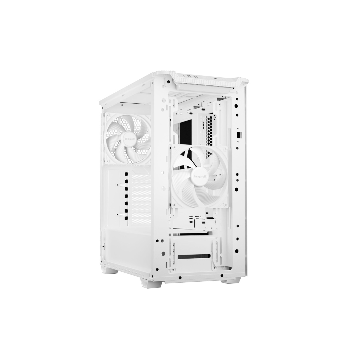 be quiet! Pure Base 501 Airflow Window Mid Tower PC Case White Tempered Glass USB-C (Boxed) — Buy in Cyprus with Fast Delivery