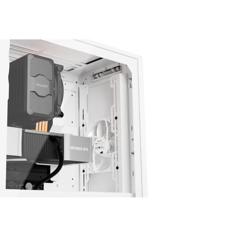 Buy be quiet! Pure Base 501 Airflow Window - Mid Tower PC Case - White, Tempered... in Cyprus, Nicosia, Limassol, Larnaka, Pafos