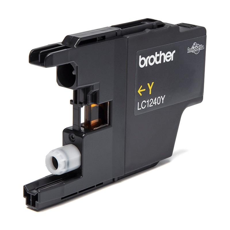 Buy Brother Ink - LC-1240Y - Yellow up to 600 pages per ISO/IEC 24711 in Cyprus, Nicosia, Limassol, Larnaka, Pafos