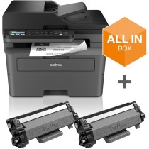 Brother Laser Printer Multifunction Device - MFC-L2827DWXL - Mono, 4in1 ADF LAN WLAN — Buy in Cyprus with Fast Delivery