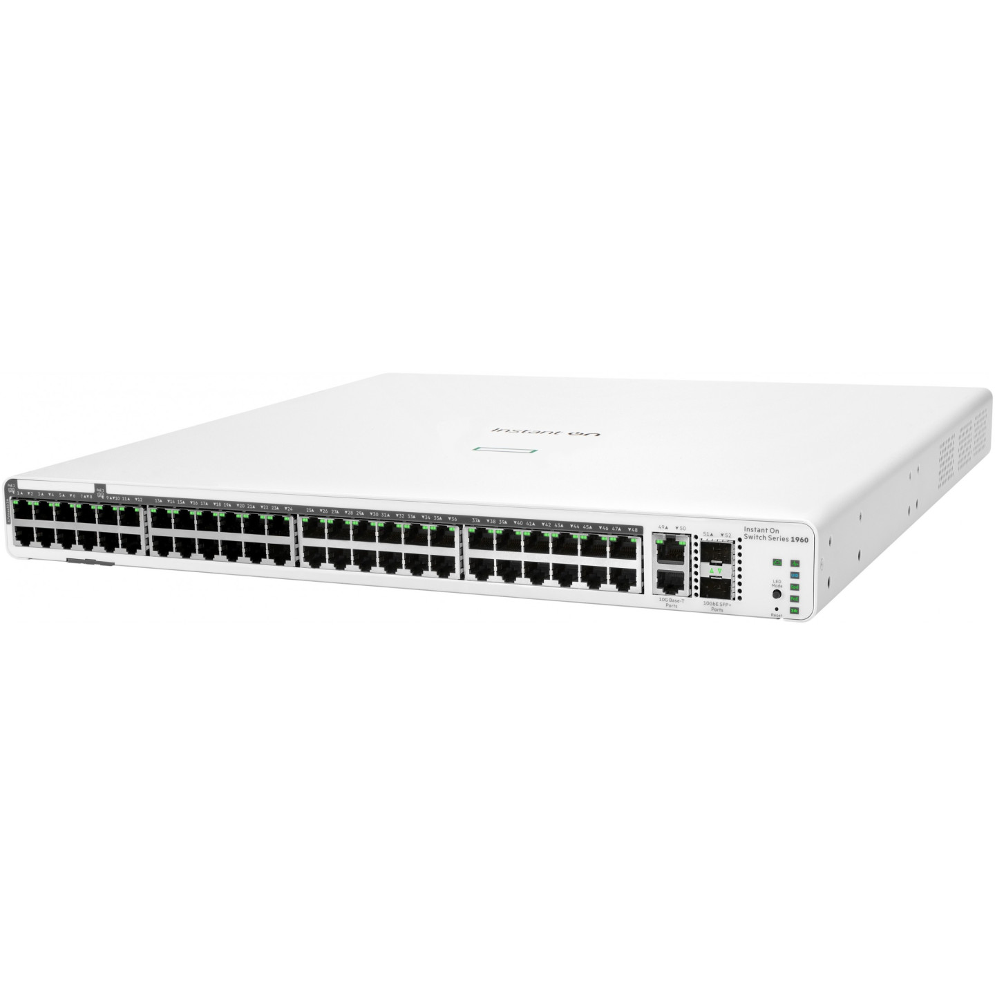 48+4P HP Enterprise Aruba Instant On - 1960 RM M - 48G 2SFP+ 2XGT PoE (600W) Switch — Buy in Cyprus with Fast Delivery
