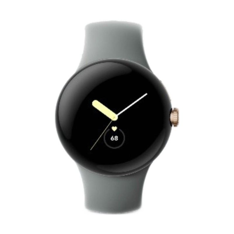 Buy Google Pixel Watch - champagne gold stainless steel 41mm 4G hazel active band in Cyprus, Nicosia, Limassol, Larnaka, Pafos