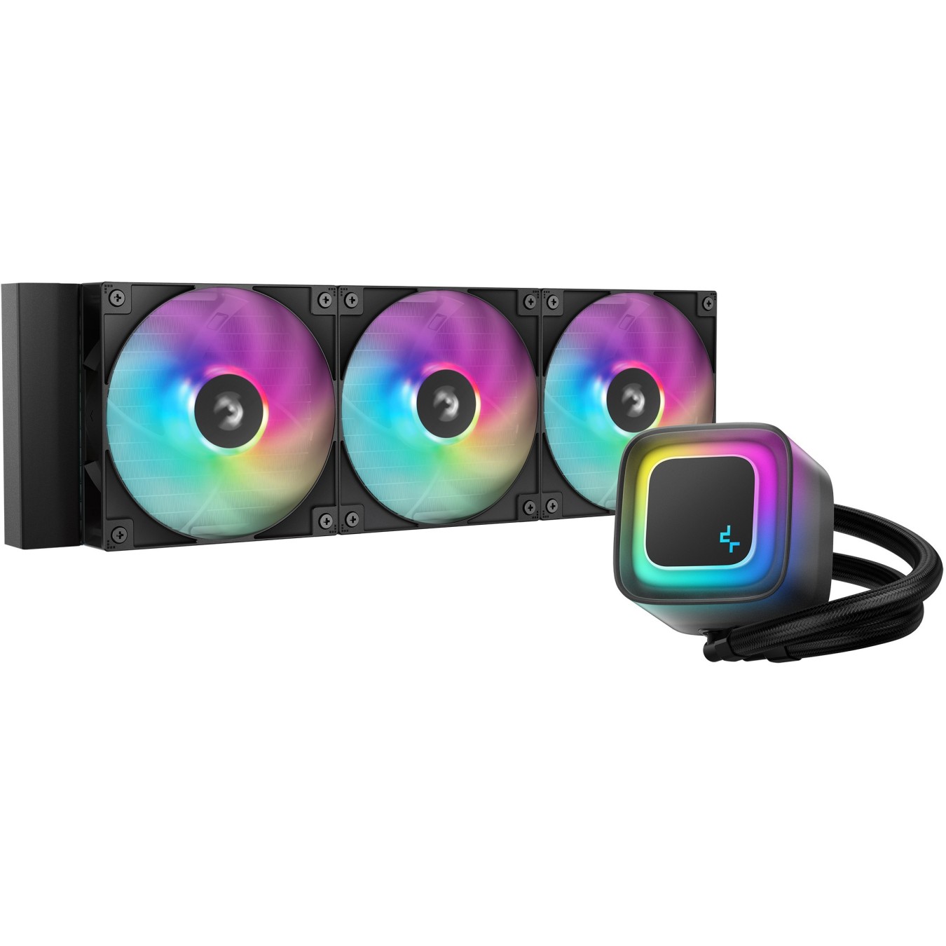 DeepCool LE360 V2 – 360mm AIO Liquid CPU Cooler – ARGB 3x120mm Fans | Armenius Store