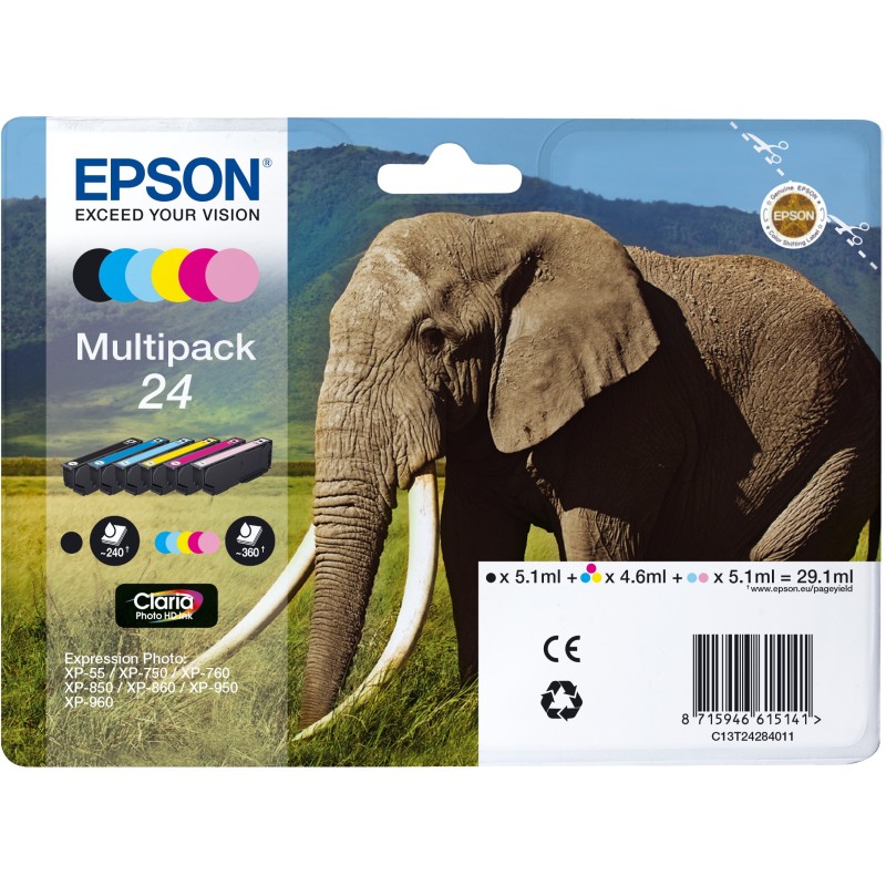 Buy Epson 24 6-Pack MULTIPACK - T2428 - 24 6-Pack in Cyprus, Nicosia, Limassol, Larnaka, Pafos