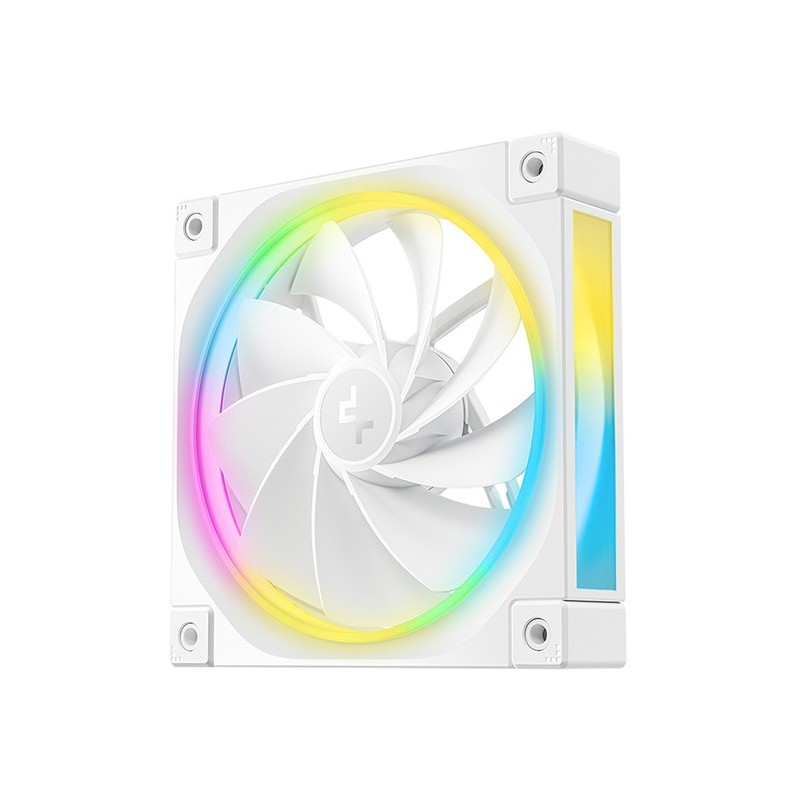 DeepCool FL12R 120mm White Reverse Blade ARGB Fan Triple-Pack (Boxed) — Buy in Cyprus with Fast Delivery