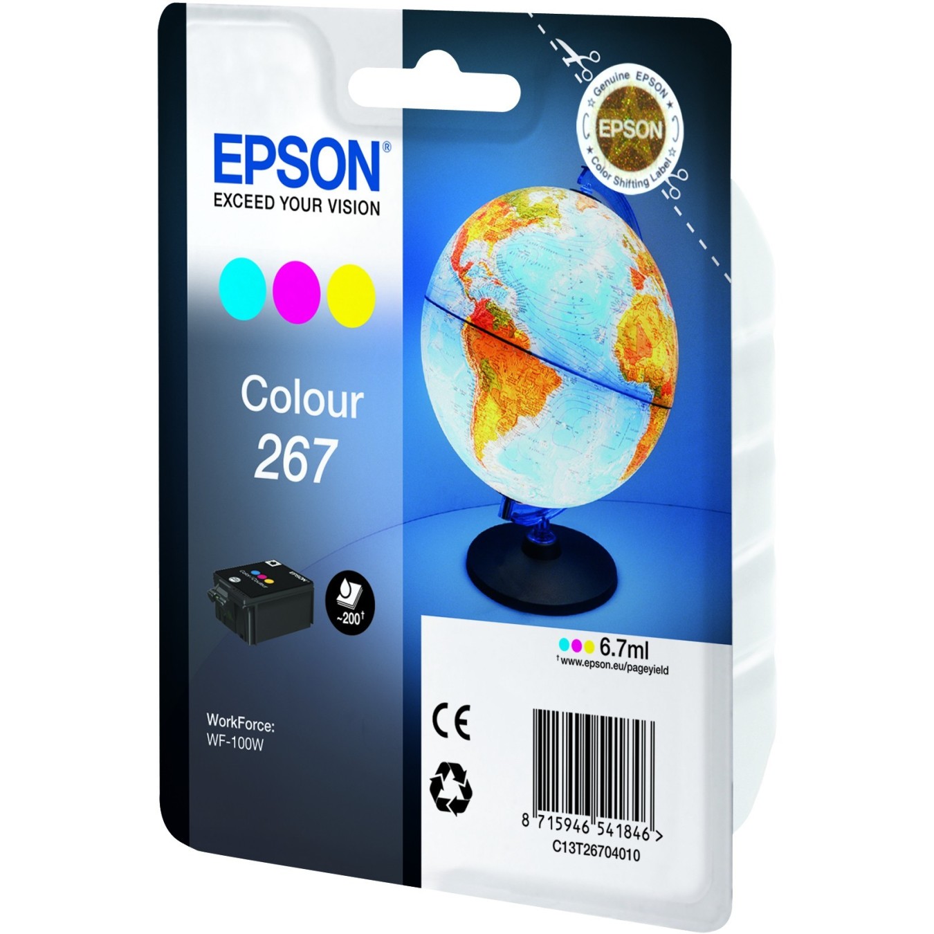 Epson 267 C M Y - C13T26704010 — Buy in Cyprus with Fast Delivery