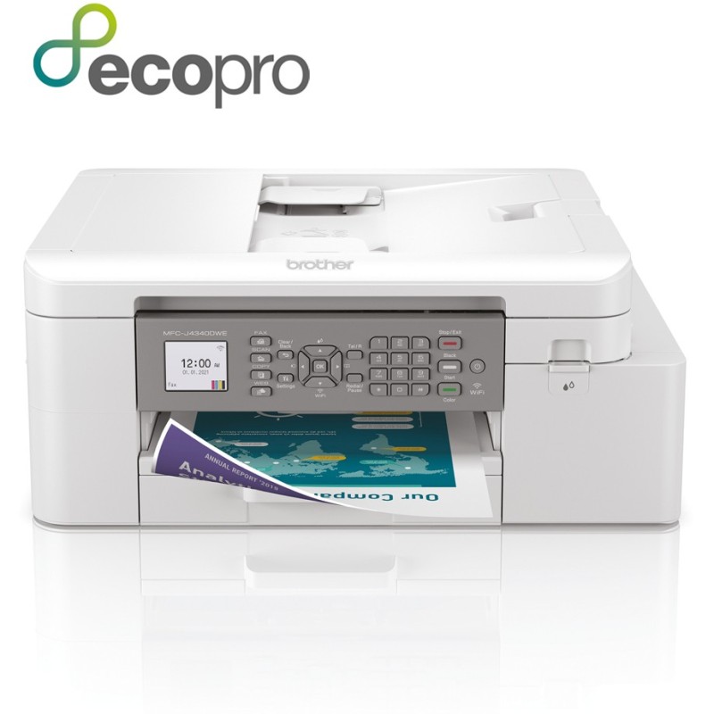 Buy Brother Inkjet Printer - MFC-J4340DWE - 4-in-1 A4 Wi-Fi Duplex ADF in Cyprus, Nicosia, Limassol, Larnaka, Pafos