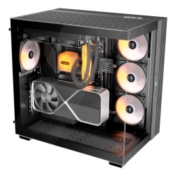 be quiet! Light Base 600 LX Black Mid Tower ATX Case 4x120mm ARGB Fans (Boxed) — Buy in Cyprus with Fast Delivery