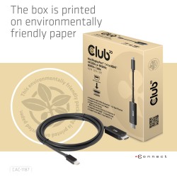 Buy Club3D Cable MiniDP 1.4 to HDMI - 1.8m - 8K60Hz in Cyprus, Nicosia, Limassol, Larnaka, Pafos