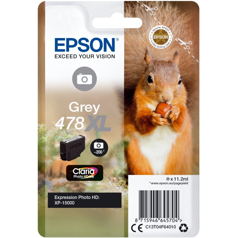 Buy Epson 478 - C13T04F64010 - grey HC in Cyprus, Nicosia, Limassol, Larnaka, Pafos