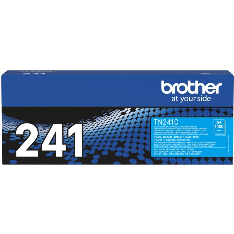 Buy Brother Toner Cartridge - TN-241C - Cyan in Cyprus, Nicosia, Limassol, Larnaka, Pafos