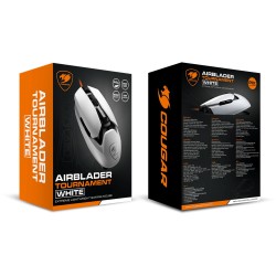 Buy COUGAR Gaming Mouse AirBlader Tournament - Wired - White in Cyprus, Nicosia, Limassol, Larnaka, Pafos