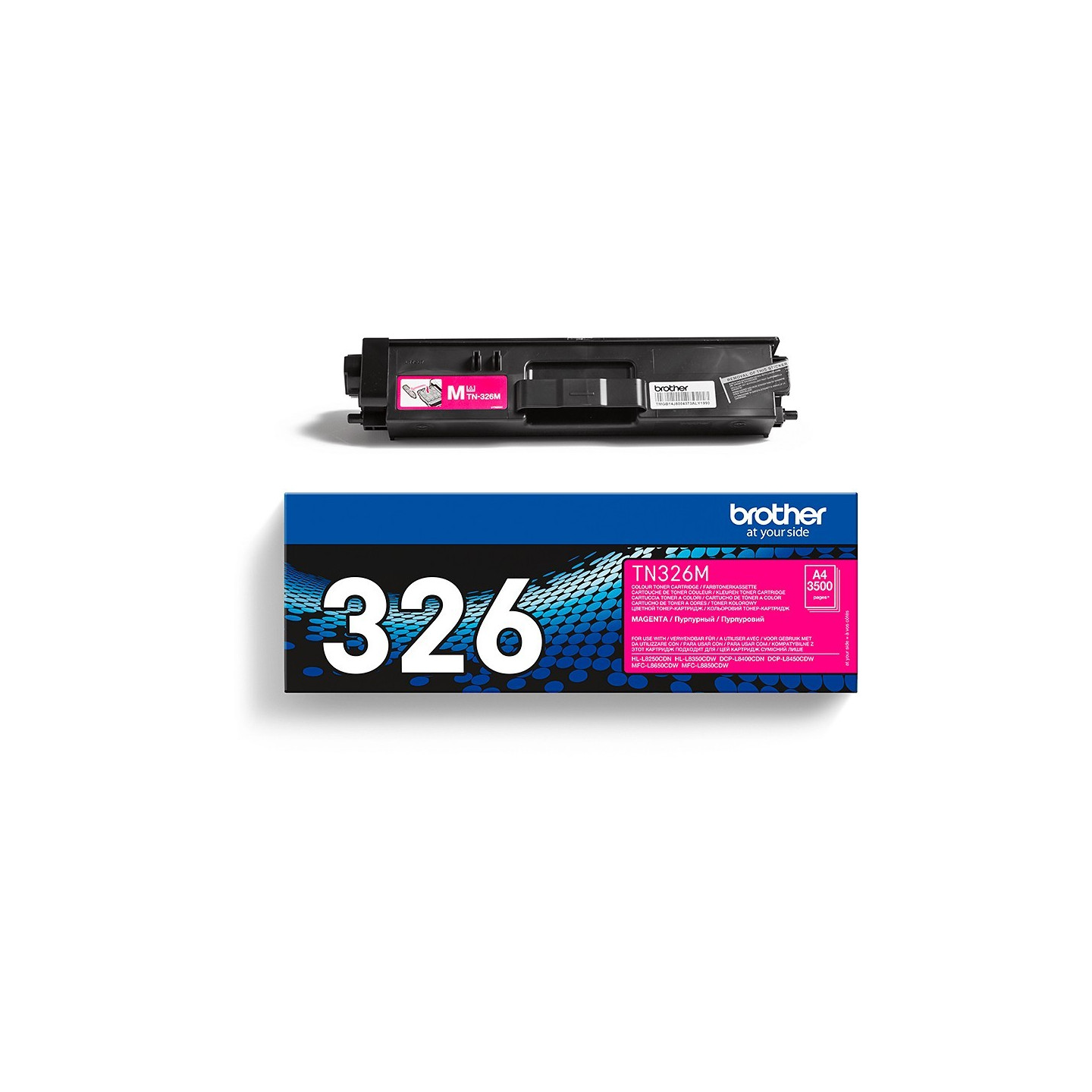 Brother Toner - TN-326M - Magenta up to 3,500 pages per ISO 19798 — Buy in Cyprus with Fast Delivery