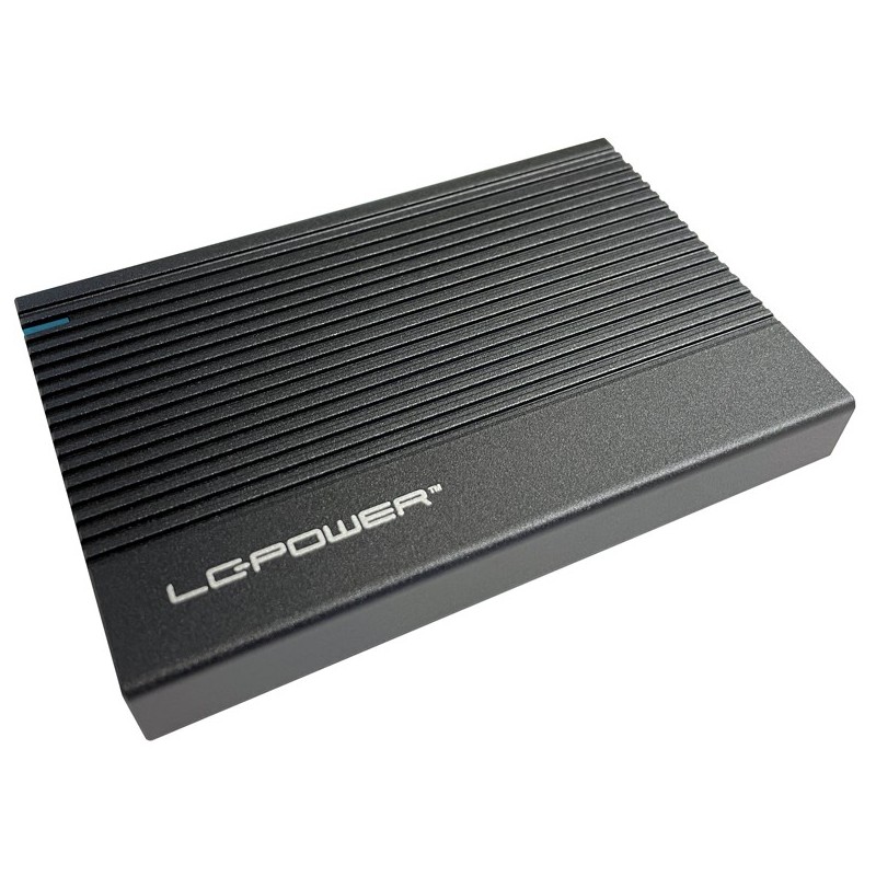 Buy LC-Power USB3.2 Aluminum Black - LC-25U3-C - 6.3cm in Cyprus, Nicosia, Limassol, Larnaka, Pafos