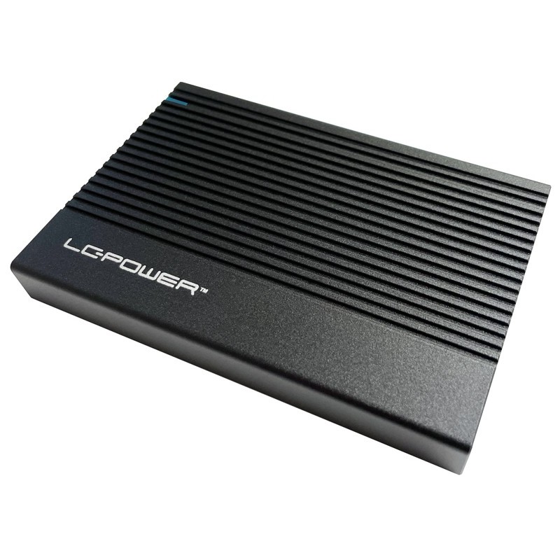 Buy LC-Power USB3.2 Aluminum Black - LC-25U3-C - 6.3cm in Cyprus, Nicosia, Limassol, Larnaka, Pafos