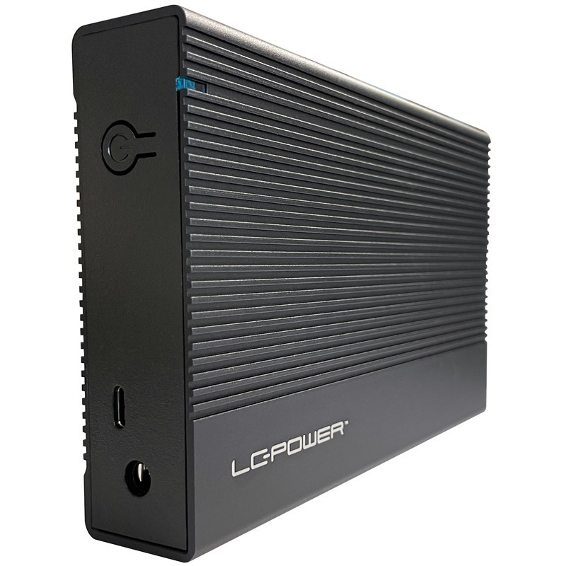 Buy LC-Power USB3.2 Aluminum Black - LC-25U3-C - 6.3cm in Cyprus, Nicosia, Limassol, Larnaka, Pafos