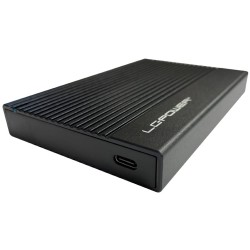 Buy LC-Power USB3.2 Aluminum Black - LC-25U3-C - 6.3cm in Cyprus, Nicosia, Limassol, Larnaka, Pafos
