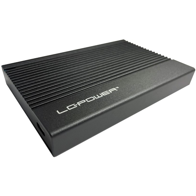 Buy LC-Power USB3.2 Aluminum Black - LC-25U3-C - 6.3cm in Cyprus, Nicosia, Limassol, Larnaka, Pafos