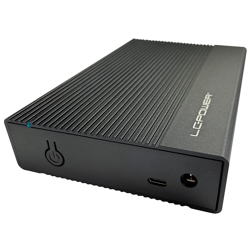 Buy LC-Power USB3.2 Aluminum Black - LC-25U3-C - 6.3cm in Cyprus, Nicosia, Limassol, Larnaka, Pafos