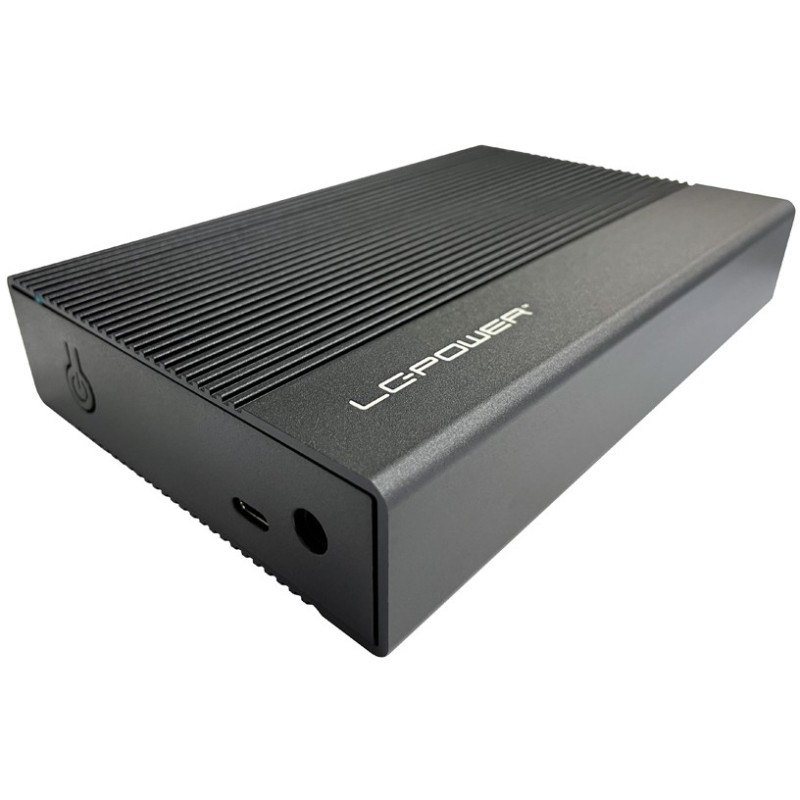 Buy LC-Power USB3.2 Aluminum Black - LC-25U3-C - 6.3cm in Cyprus, Nicosia, Limassol, Larnaka, Pafos