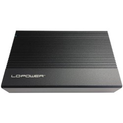 Buy LC-Power USB3.2 Aluminum Black - LC-25U3-C - 6.3cm in Cyprus, Nicosia, Limassol, Larnaka, Pafos