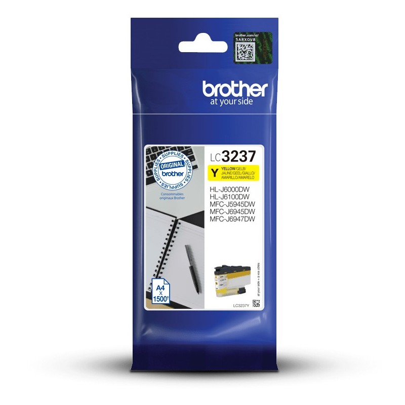 Buy Brother Ink - LC-3237Y - Yellow in Cyprus, Nicosia, Limassol, Larnaka, Pafos
